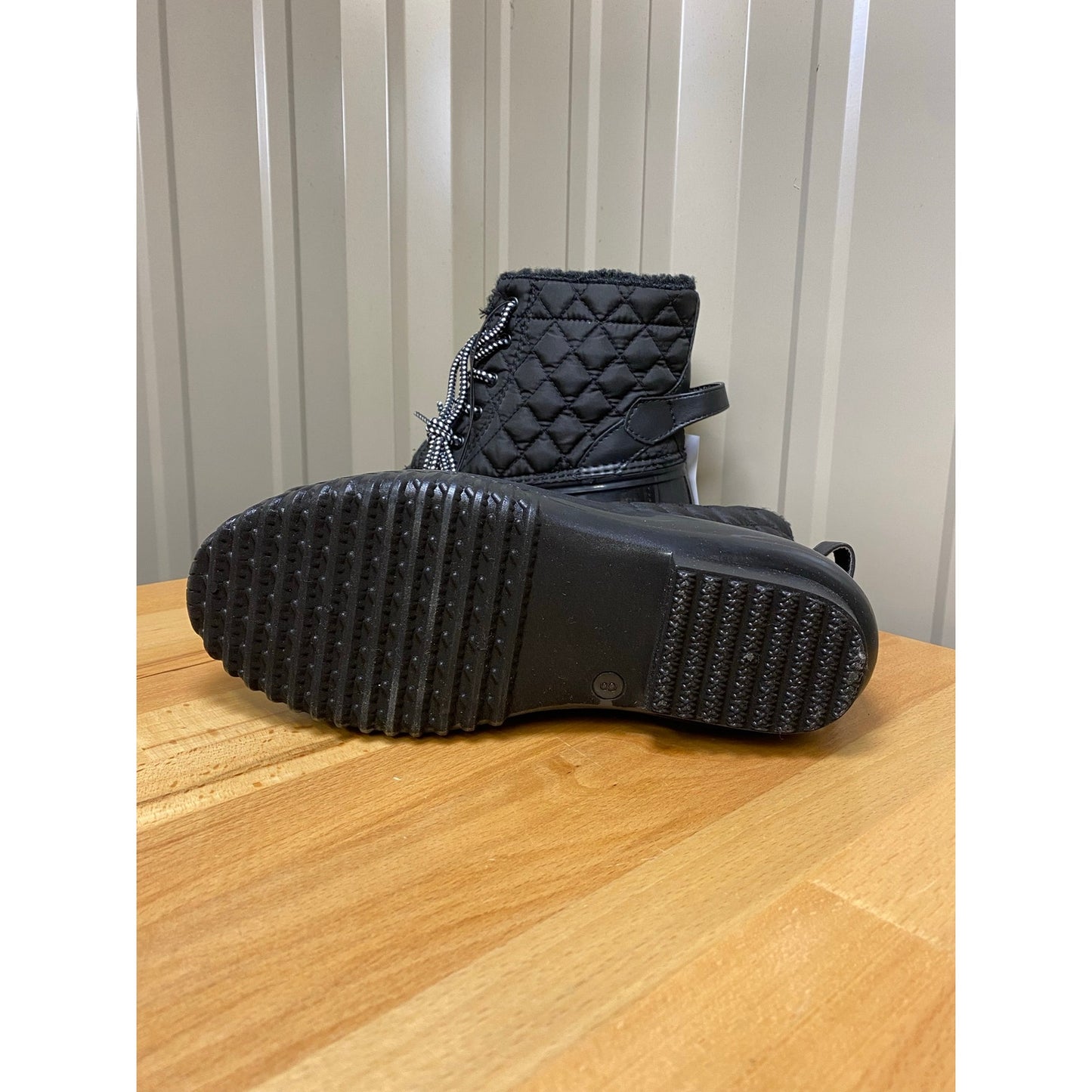 Sporto Women's Waterproof Black Boots Size 8 New!