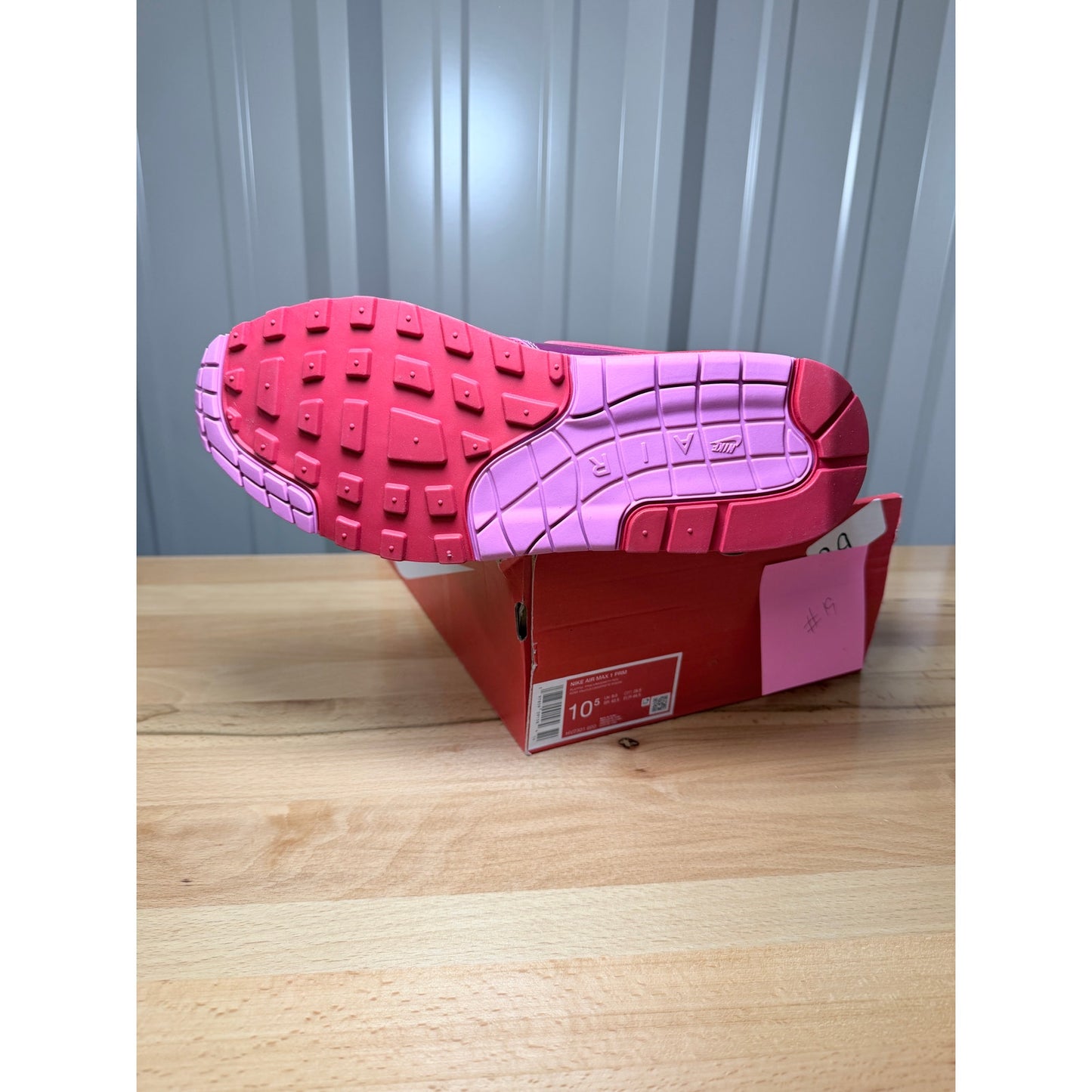Nike Air Max 1 PRM Valentine’s Day Playful Pink HV2301 600 Men’s Size 10.5 New