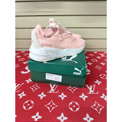 Puma Fier Nitro Rose Dust Pink Leather Women’s Size 8.5 New!
