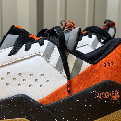 MSCHF BWD Dual Directional White Orange Black Men's Size 12 MSCHF-004 NIB