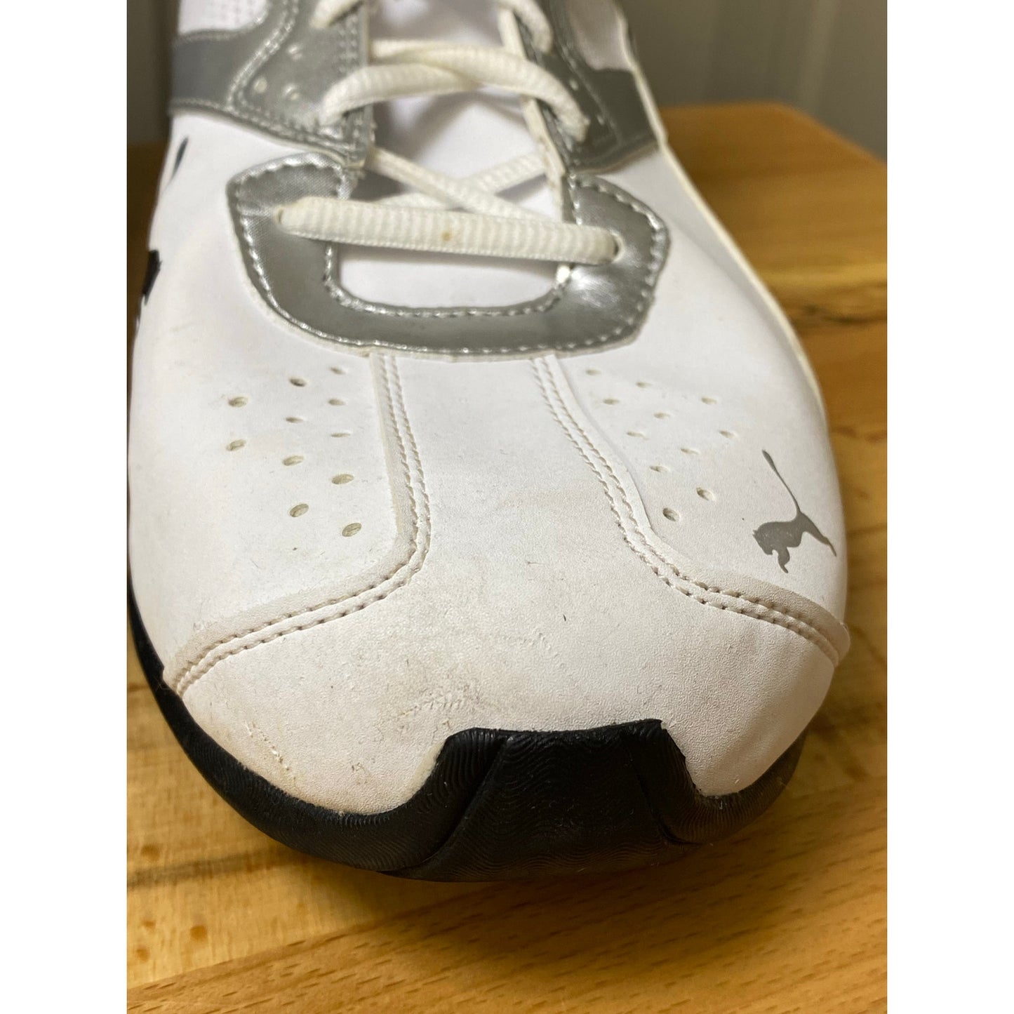 Pumas Men Tazon 6 FM Men's Size 13 189873-01 White/Black/Silver