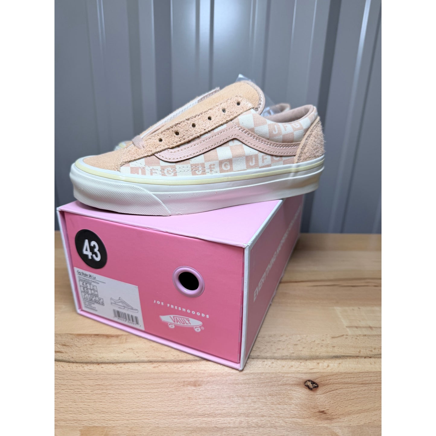 Vans x Joe Freshgood OG Style Honeymoon Stage 36 LX Khaki Women’s Size 6 New!