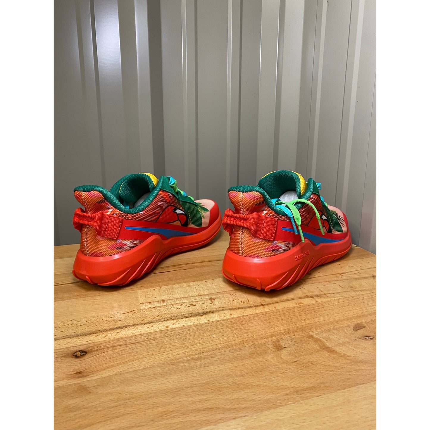 Soulsfend Blackout Flamingo Running Shoes Women's SIze 9 New!