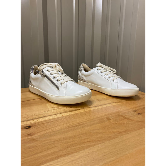 Naturalizer Macayla Women's White/Crocodile Leather Size 6.5