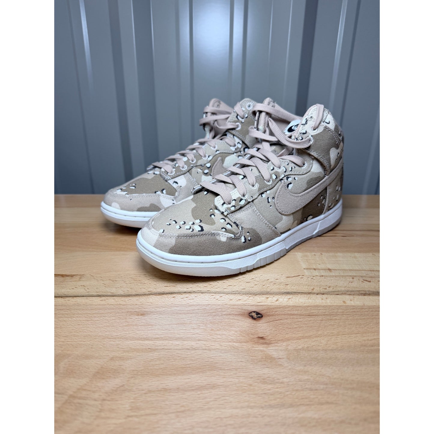 Nike Dunk High Desert Camo Women’s DX2314 200 Size 8.5 New!