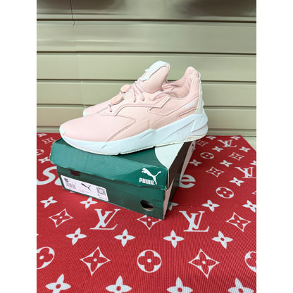Puma Fier Nitro Rose Dust Pink Leather Women’s Size 8.5 New!