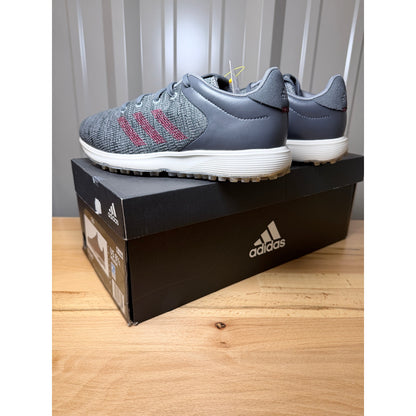 Adidas S2G EF0690 Men’s Waterproof Golf Shoes Gray Size 8.5 New!