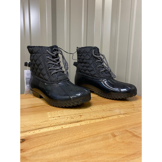 Sporto ANDIE Women's Waterproof Black Boots Size 7 New!