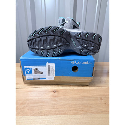 Columbia Crestwood Mid Women’s Waterproof Boots Dark Grey / Kettle Size 9.5 New!