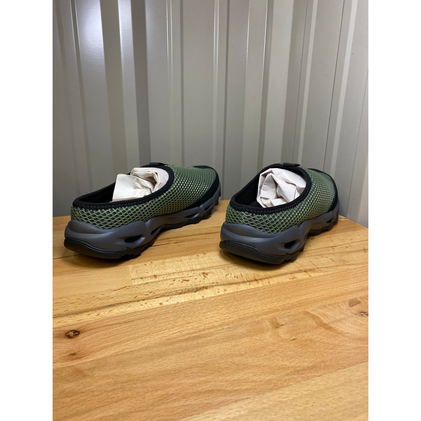 Bass Outdoor Aqua Mesh Slide Deep Green Men's Size 10 New!