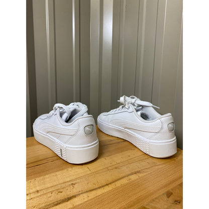 Puma Smash Platform Sneaker White Women's Size 8
