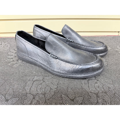 Born Thaton Men’s Black Leather Loafer Size 13