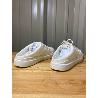 Cole Haan GP Rally Mule Sneaker Natural Canvas Women's Size 6.5