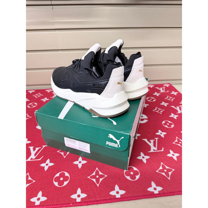 Puma Fier Nitro Women’s Black Leather Size 8 New!