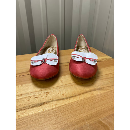 Sam Edelman Felicia Hotcoral Silk Women's Size 6 New!