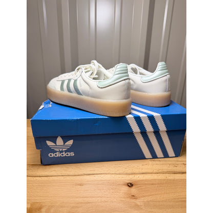 Adidas Sambae IG1947 Off White / Linen Green Women’s Size 7 New!