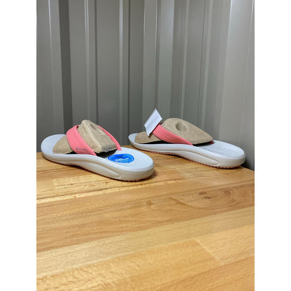 Columbia Barraca Flip Women's Size 11 Wild Salmon. Dark Mirage New!