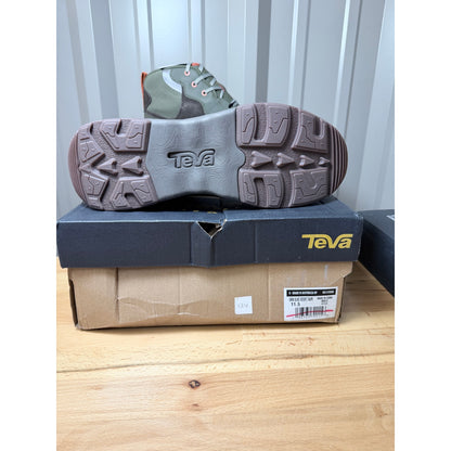 Teva Geotrecca RP Men’s Hiking Boots Dark Olive / Desert Taupe Size 11.5