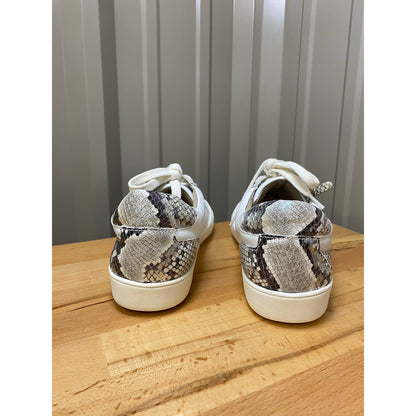 Naturalizer Macayla Women's White/Crocodile Leather Size 6.5