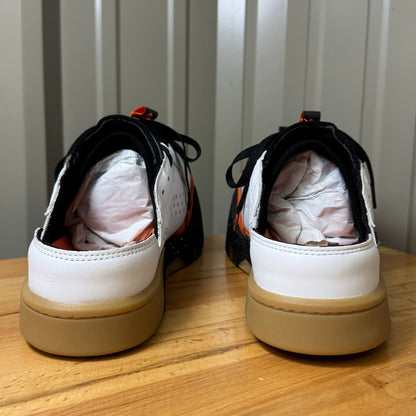 MSCHF BWD Dual Directional White Orange Black Men's Size 12 MSCHF-004 NIB