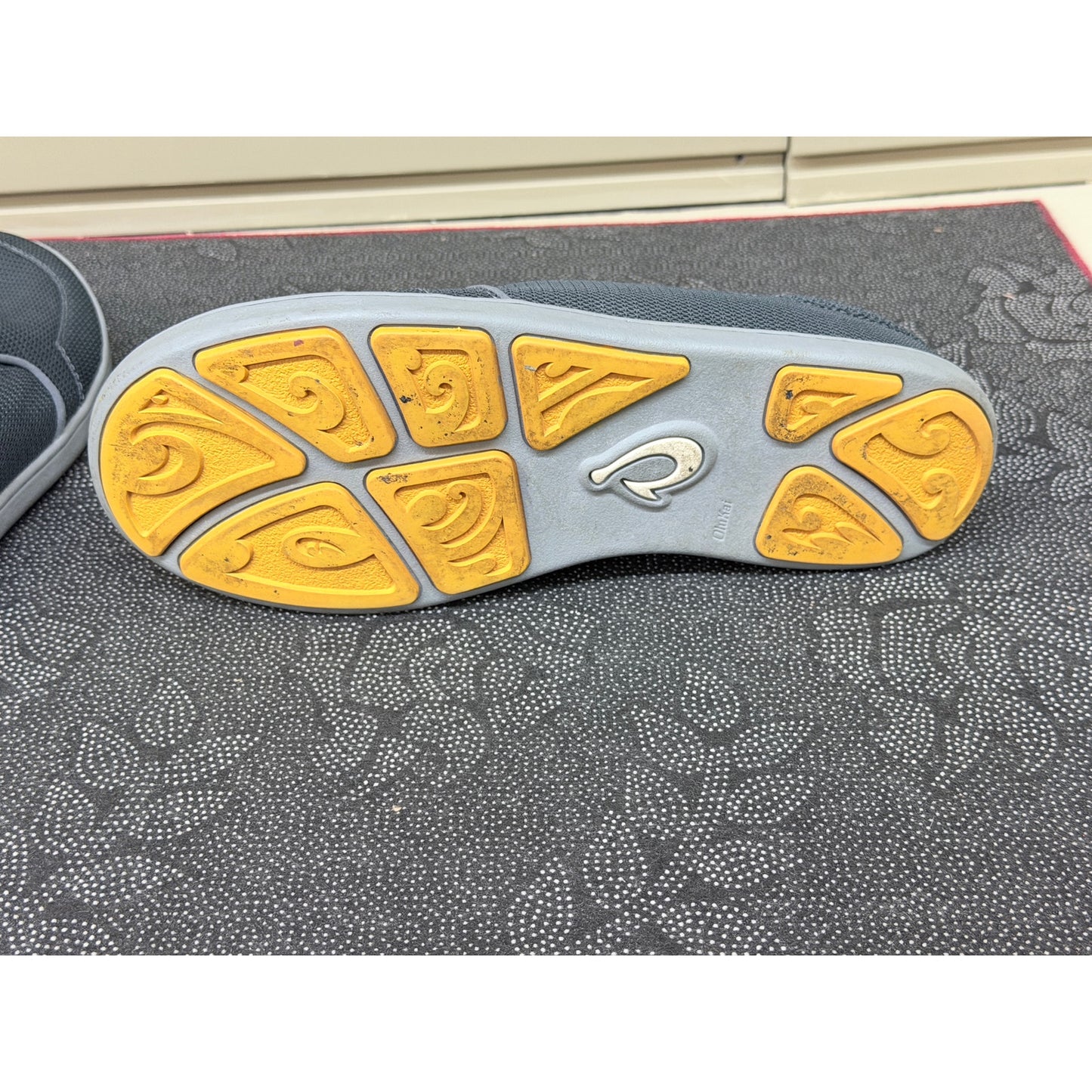 Olukai Nohea Mesh Men’s Gray Slip On Loafers Size 10