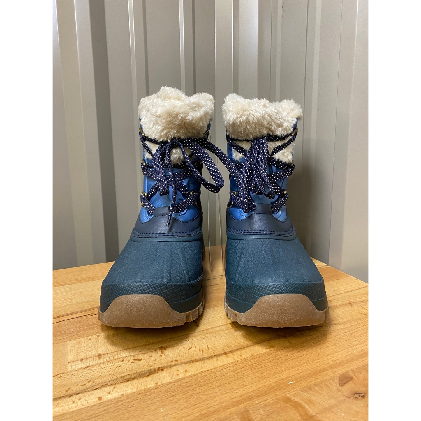 Storm by Cougar Fresno-Q Women's 9 Navy Waterproof Winter Boots New!
