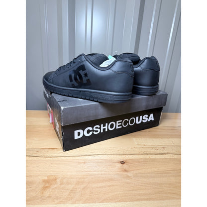 DC Shoes Gaveler Low Top Men’s Triple Black Skate Shoes Size 11.5 New!