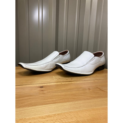 A. Cellini City S/O White Men's Size 13 Slip On Loafers