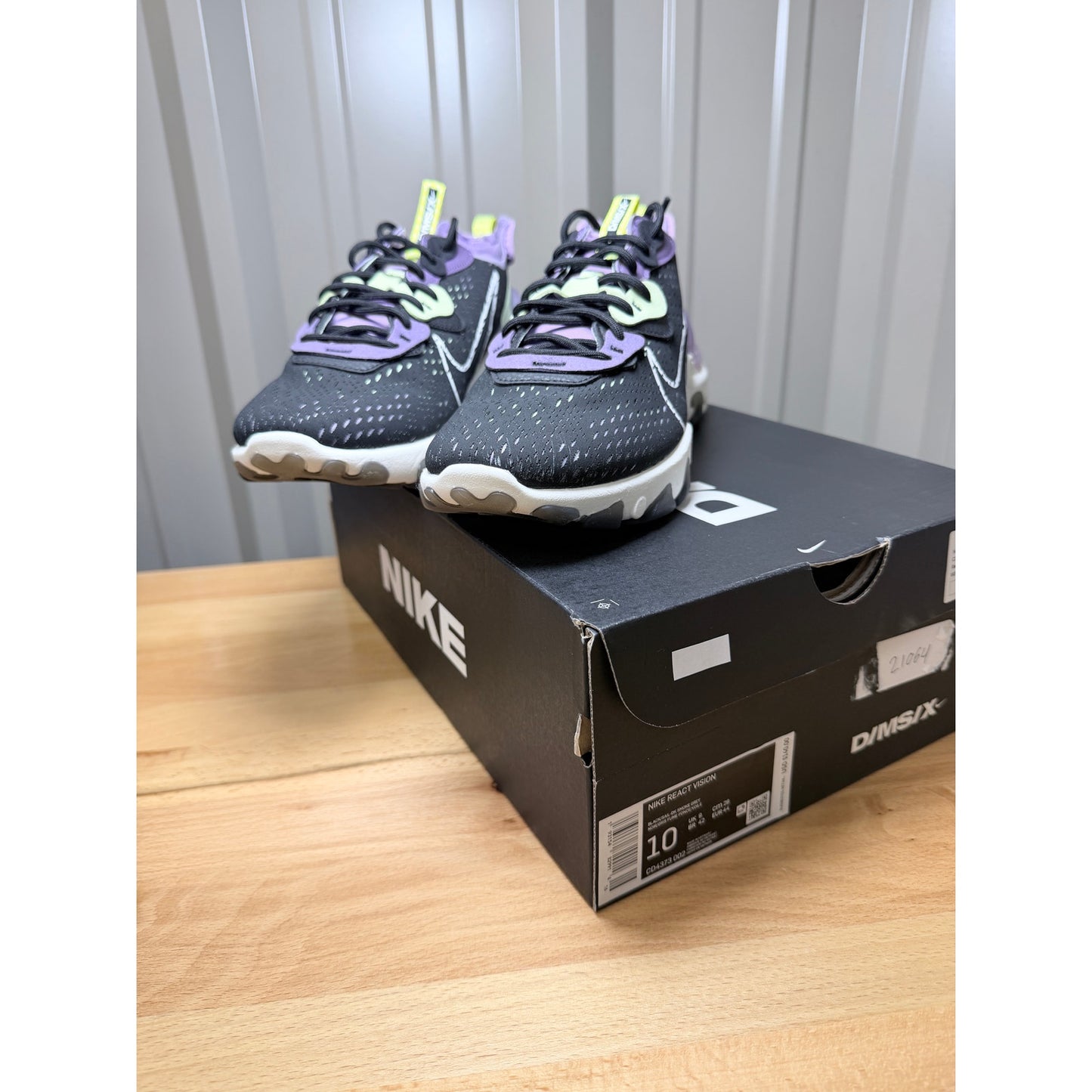 Nike React Vision D/MS/X Gravity Purple CD4373 002 Men’s Size 10 New!