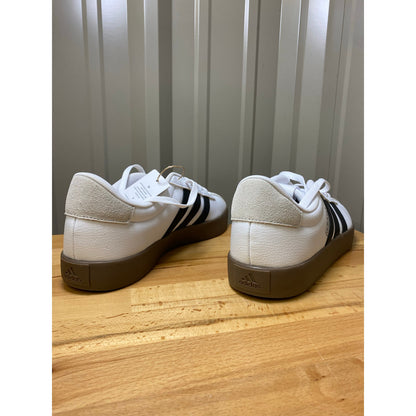 Adidas VL Court 3.0 Men's Size 11 White/Black/Tan ID8797 New!