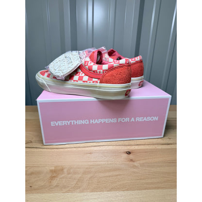 Vans x Joe Fresh Goods OG Style 36 LX Red Checkered Men’s Size 8.5 New!