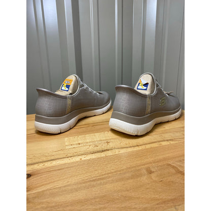 Skechers Summits Classy Night Women's Size 5.5 Taupe/Gold New! Machine Washable