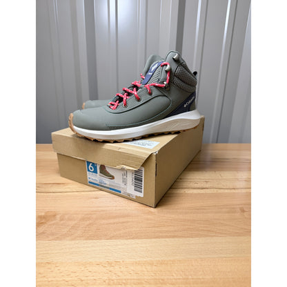 Columbia Trailstorm Peak Mid Women’s Hiking Boots Stone Green Size 6.5 New!