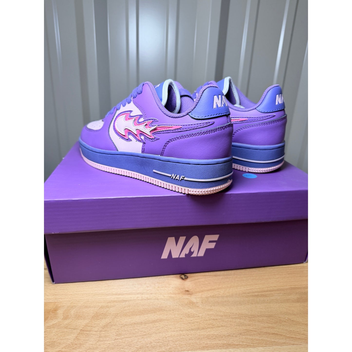 NAF Global Men’s Shoes Purple / Pink Size 7.5 New!