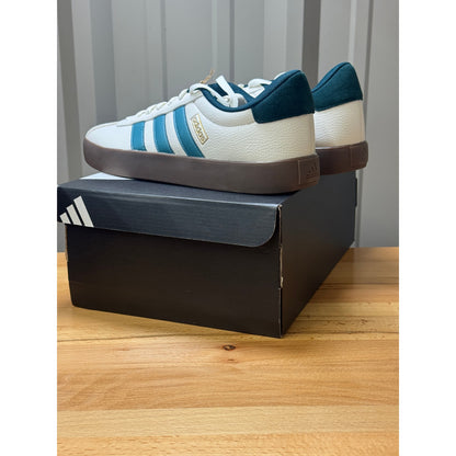 Adidas VL Court 3.0 Men’s White / Preloved Teal / Aurora Ivy 11.5 New!