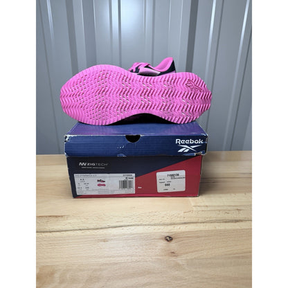 Reebok Zig Dynamica 2.0 Women’s Black / Atomic Pink Size 6.5 New!