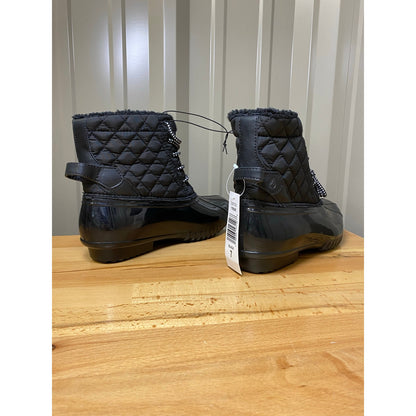 Sporto ANDIE Women's Waterproof Black Boots Size 7 New!