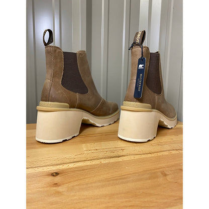 Sorel Women's Size 10.5 Hi Line Heel Chelsea Boot Umber Ceramic