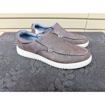 Izod Hampton Men’s Brown Slip On Memory Foam Shoes Size 11