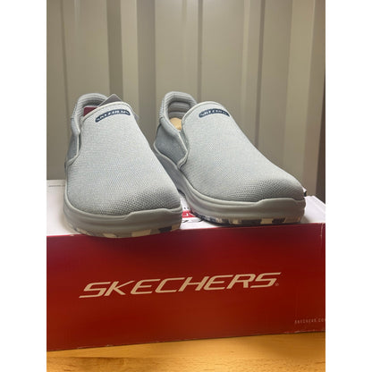 Skechers Arch Fit Melo Walcott Men’s Relaxed Fit Gray Slip On Size 13 New!
