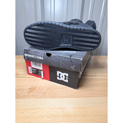 DC Shoes Gaveler Low Top Men’s Triple Black Skate Shoes Size 11.5 New!