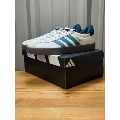Adidas VL Court 3.0 Men’s White / Preloved Teal / Aurora Ivy 11.5 New!