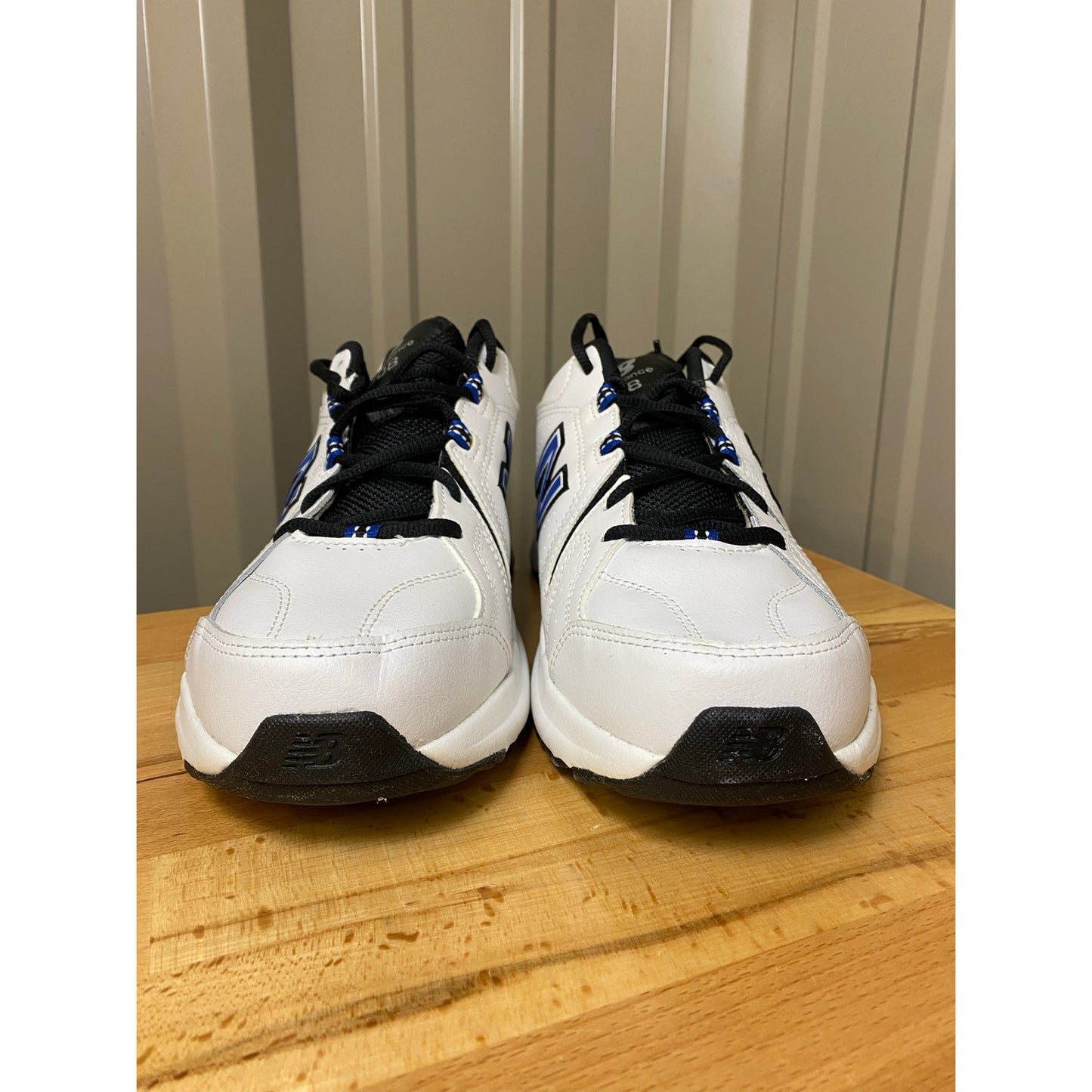 New Balance Men's 608 v5 White/Team Royal/Black Size 10.5 MX608WR5