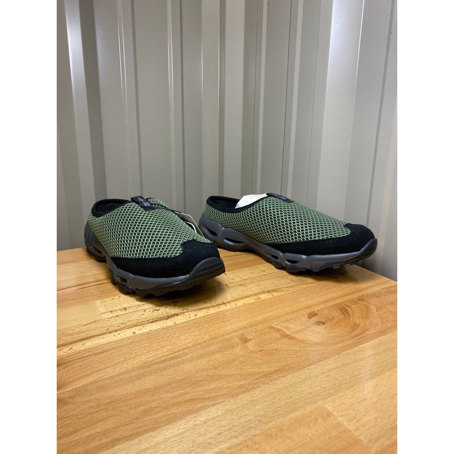 Bass Outdoor Aqua Mesh Slide Deep Green Men's Size 10 New!