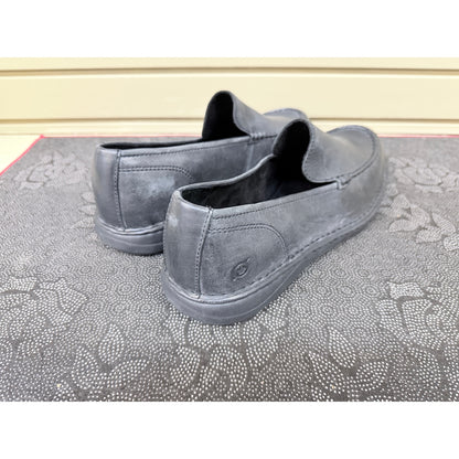 Born Thaton Men’s Black Leather Loafer Size 13