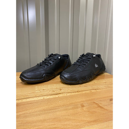 Obeck Men's Hiking/Running Shoes Black Leather Size 7.5 Extra Insoles New!