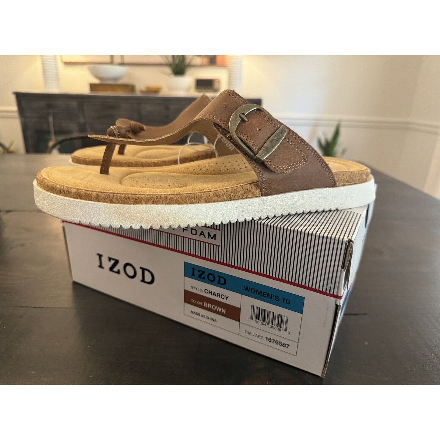 Izod Charcy Sandal Women 10