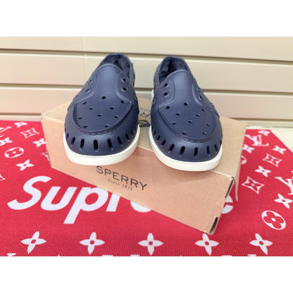Sperry A/O Float Fur Navy Blue Men’s Size 6 New!