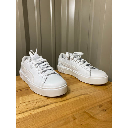Puma Smash Platform Sneaker White Women's Size 8