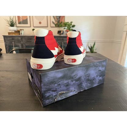 REVENGE x STORM Vol. 2 High Top Shoes Red / Dark Navy Men’s 6 Women 7.5 New!